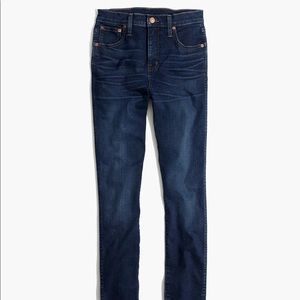 Madewell 10” High Riser Skinny Skinny Size 29